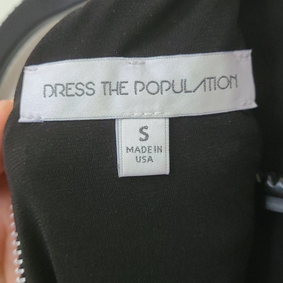 Sequined Mini Cocktail Dress - Picture 5 of 6